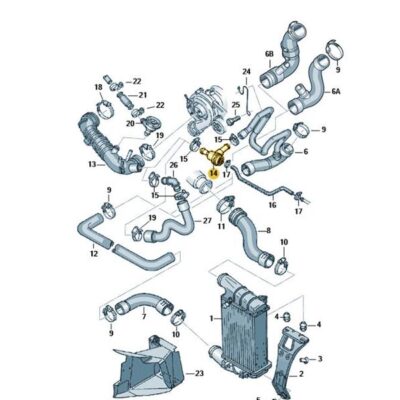 Abschaltventil Ventil Audi Seat Skoda VW 06A145710P