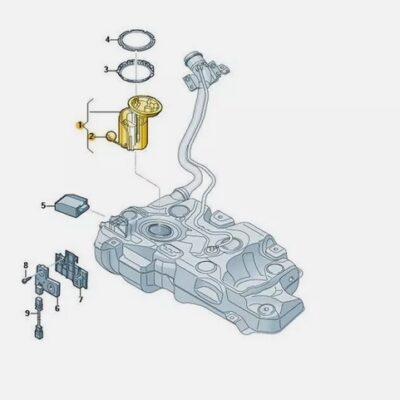 Kraftstofffördereinheit Dichtung Skoda Octavia VW Golf 5Q0919050BD