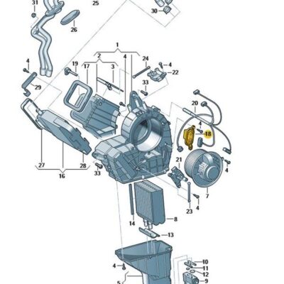 Gebläseregler Regler Klimaanlage Audi Seat VW 2Q0907521
