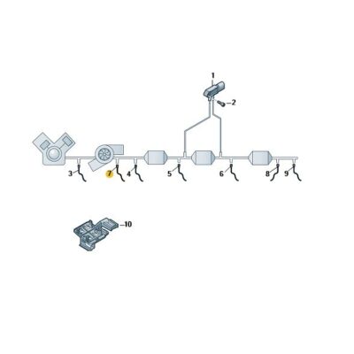 Lambdasonde NOx-Sensor Audi A3 VW Passat 05L907807AP