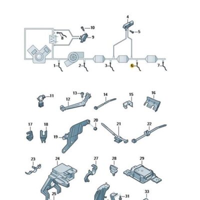 Lambdasonde NOx Sensor Audi Q7 4M0907807BK