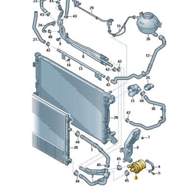 Kühlmittelpumpe Audi Q5 Q7 Q8 VW Touareg 4M0965567C