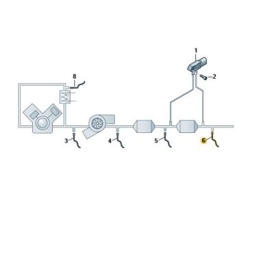 Lambdasonde NOx-Sensor Audi Q3 Skoda Kodiaq VW Tiguan 05L907807CH