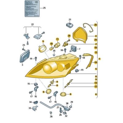 Scheinwerfer vorne rechts Audi TT 8J0941030AJ