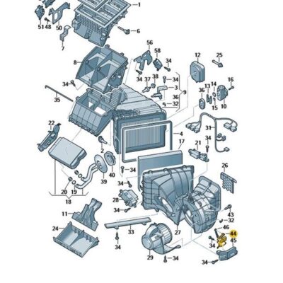 Stellmotor Klimaanlage V154 VW T6 7H1907511C