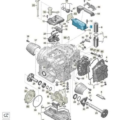 Getriebeölkühler Audi R8 Spyder 4S0317019A