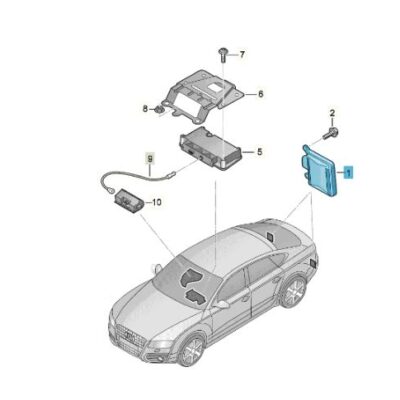 Steuergerät Spurwechselassistent Audi A6 A7 RS6 4G0907568M