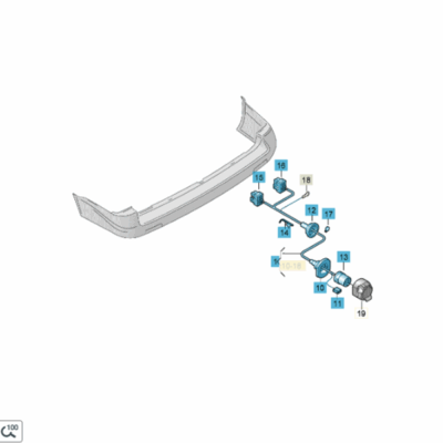Leitungssatz für Steckdose-Anhängerbetrieb VW Caddy 2K5971541K
