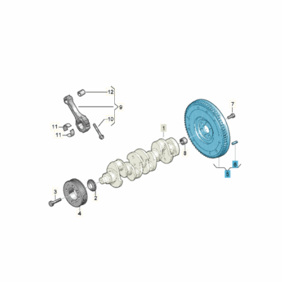 Schwungrad Audi Seat Skoda VW 03C105266F
