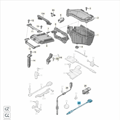 Lambdasonde Sensor Audi Seat Skoda VW 03L906262