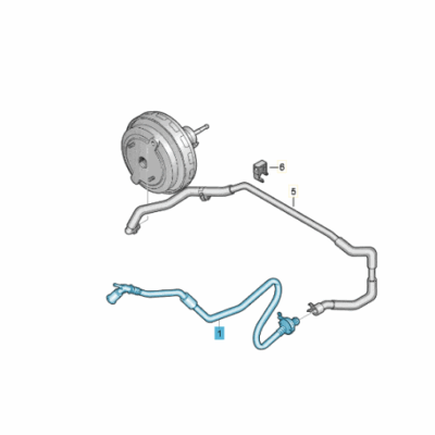 Unterdruckschlauch VW Passat CC 3C0612041BH