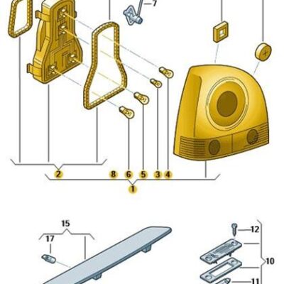 Schlussleuchte Rückleuchte links VW Polo 6Q6945095AB