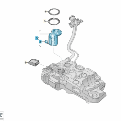 Kraftstofffördereinheit Leon Skoda Octavia VW Golf 5Q0919050BB