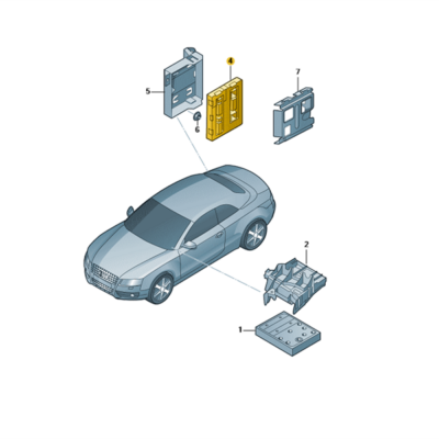Steuergerät für Komfortsystem Audi A4 A5 Q5 8K0907064KJ