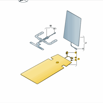 Sitz Heizung Heizelement Heizmatte vorn VW Touran 5TA963555D