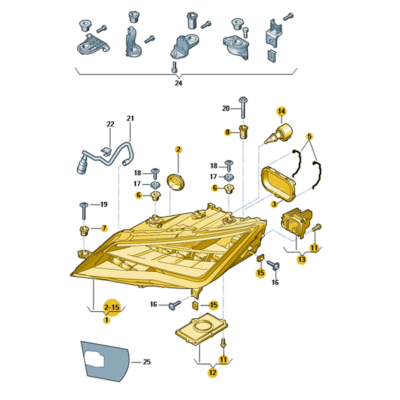 LED Scheinwerfer links Seat Leon 5F1941007E