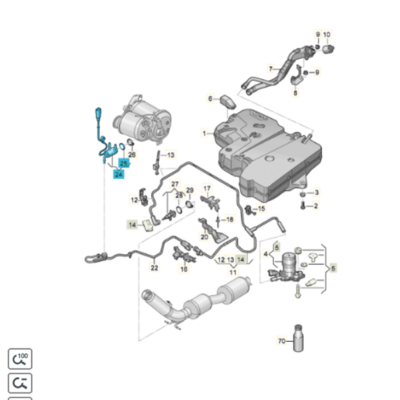 Einspritzventil für Reduktionsmittel VW T6.1 7LA131113G