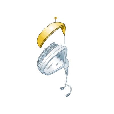 Carbon Spiegelkappen links rechts VW Golf 8 ID.3  5H0072530 VT1